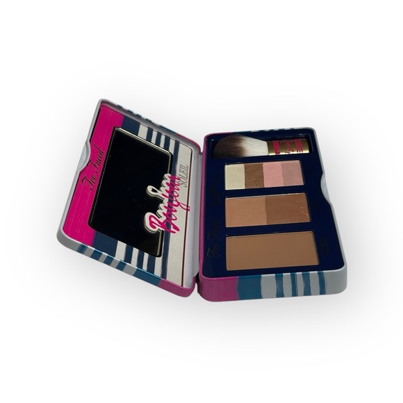 Deadstock: new Too Faced ㋛ Bonjour Soleil Bronzer Wardrobe Palette ㋛ Snow Bunny - Picture 9 of 16